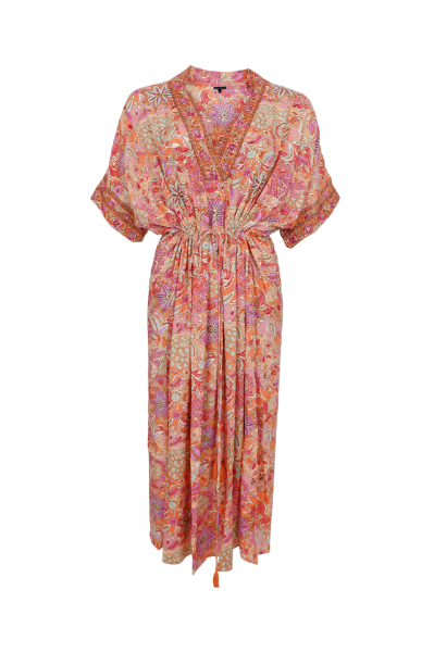 Billede af Black Colour Luna Dress Pas. Orange