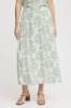 Billede af Fransa Ease Skirt Green Art