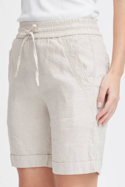 Billede af Pulz Luca Shorts Sand Hør 50208890
