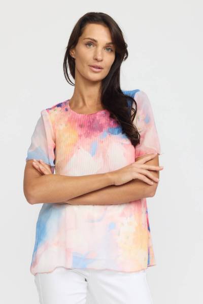 Billede af 2-Biz Vanda  Top Blue Pastel Flower