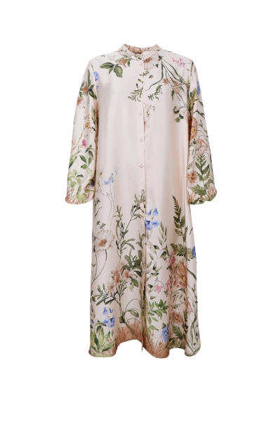 Billede af Black Colour Zenia  Dress Creme Flo