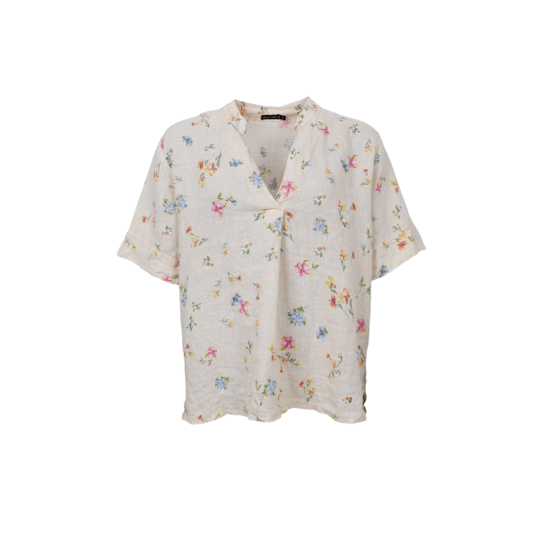 Billede af Black Colour Melina Shirt Creme Flo