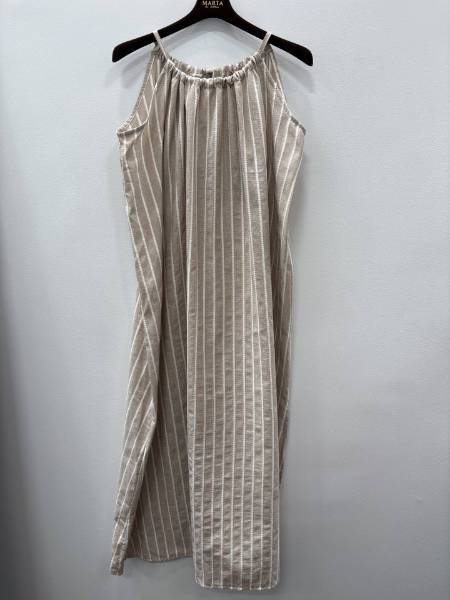 Billede af Marta Carmela Dress Sand Strib