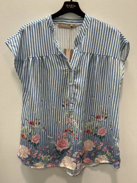 Billede af Marta Kassandra Shirt Blue Stripe