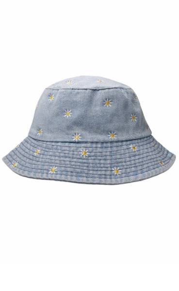 Billede af Black Colour  Daisy Hat