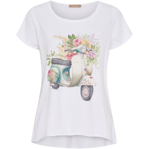 Billede af Marta  Vespa Tee Hvid