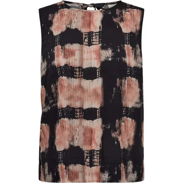 Billede af Depeche Nolia Top Blk print