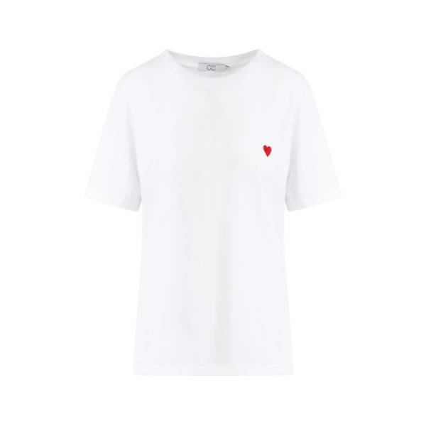 Billede af CC Heart Kiss Tee White