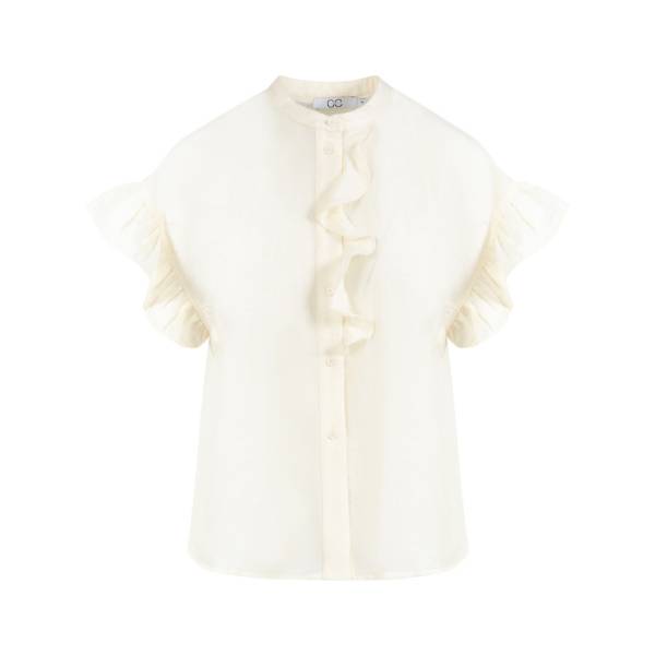 Billede af CC Heart Hazel Frill Blouse Creme
