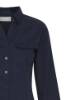Billede af Fransa Pastin Shirt Navy Rib effekt