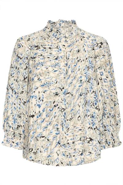 Billede af Fransa Hitas Shirt Blue Art