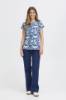 Billede af Fransa Seen Tee Blue