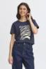 Billede af Fransa Zebras Tee Navy