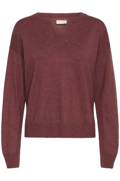 Billede af Pulz Sara Pullover Plum