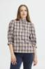 Billede af Pulz Zevie Blouse Beige Navy Mix