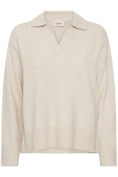 Billede af Fransa Bitte Pullover Limestone