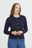 Billede af Pulz Sara  Cardigan Navy Guld knap