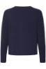 Billede af Pulz Sara  Cardigan Navy Guld knap