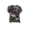 Billede af Black Colour Zennia Shirt Blk Flowe
