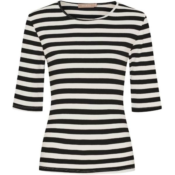 Billede af Marta Nena Tee Blk  Strib