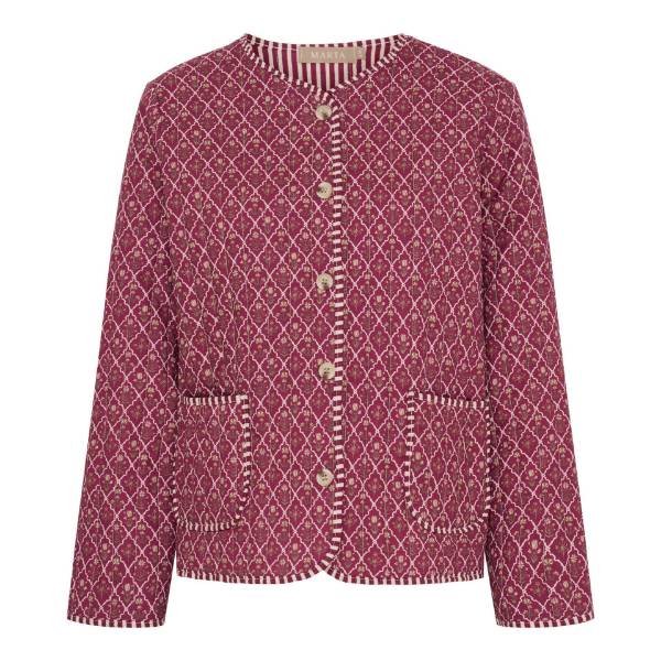 Billede af Marta Avril Jakke Quilt Wine