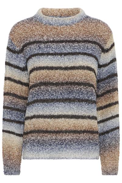 Billede af Pulz Jeans Lucia Striped Pullover