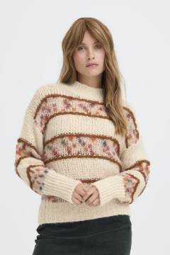 Vis detaljer for Pulz Jeans River Pullover Melange Billede af Pulz Jeans River Pullover Melange