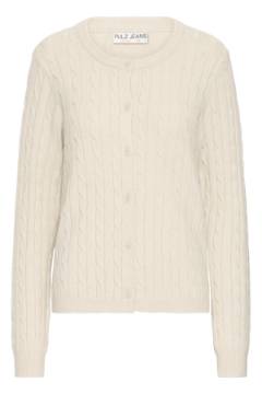 Vis detaljer for Pulz Jeans Steffi Cardigan Cloud Billede af Pulz Jeans Steffi Cardigan Cloud