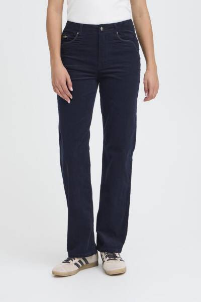 Billede af Pulz Sally Pant Straight Leg Blue