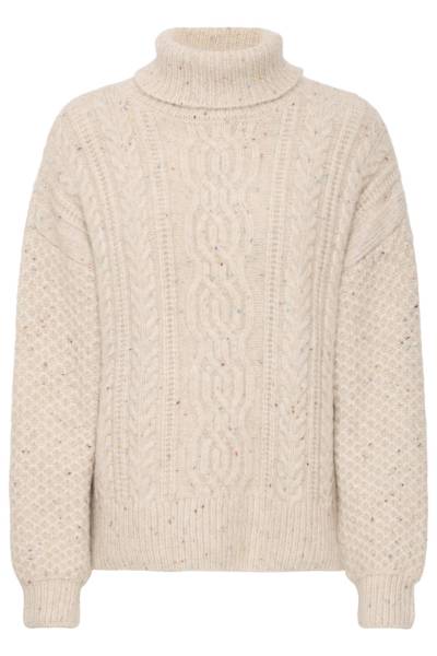 Billede af Fransa Ella  Pullover Creme Multi