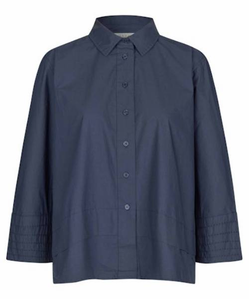 Billede af Masai Malenala Shirt Indigo 1010905