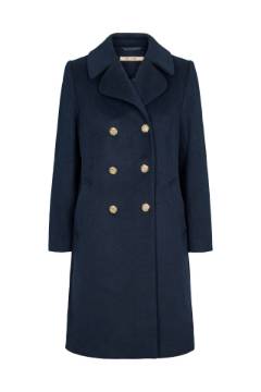 Vis detaljer for Rue De Femme Corinne Coat Navy Billede af Rue De Femme Corinne Coat Navy