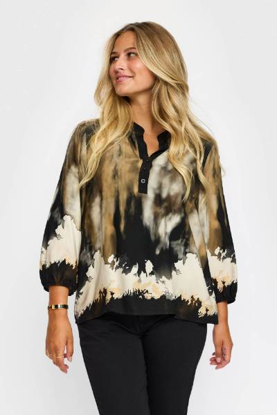 Billede af 2-Biz Eline Blouse Black Wave