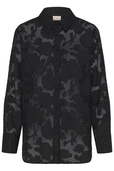 Billede af Fransa Rhinestone Shirt Black