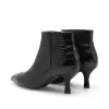 Billede af Woden Vera Croco Boot Black