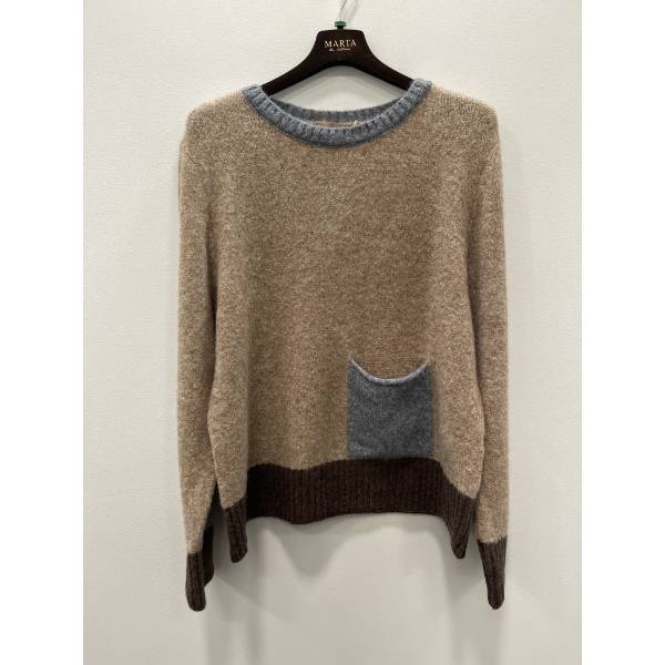 Billede af Marta Elora Knit Camel/denim