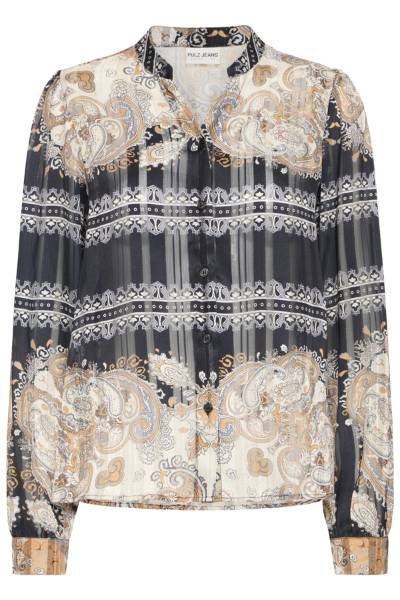 Billede af Pulz Vanya Shirt Blk  Lurex 