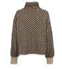 Billede af Gossia Gina Sweater Sand Brown Mix