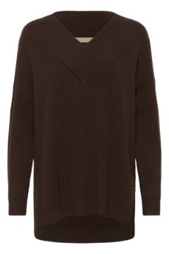 Vis detaljer for Culture Olivia Knit Brown Mel. Billede af Culture Olivia Knit Brown Mel.