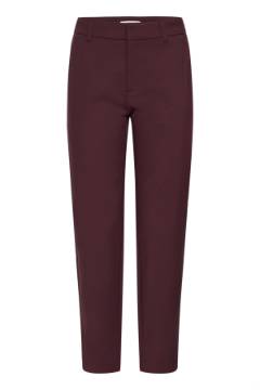 Vis detaljer for Pulz Bindy Pants Ankl Wine Billede af Pulz Bindy Pants Ankl Wine