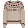 Billede af Marta Branda Knit strik Wine Print
