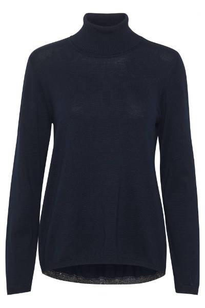 Billede af Culture Annemarie Roll-Neck Navy