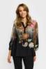 Billede af 2-Biz Rina Blouse Black Flowers