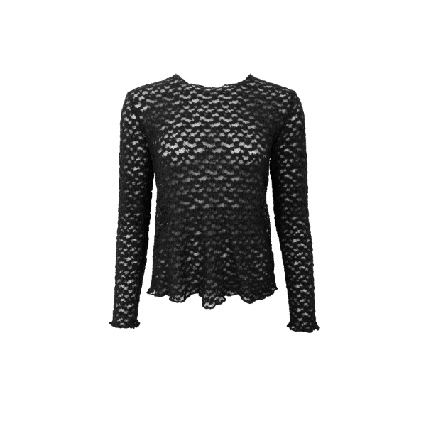 Billede af Black Colour Blair Lace Blouse Blk