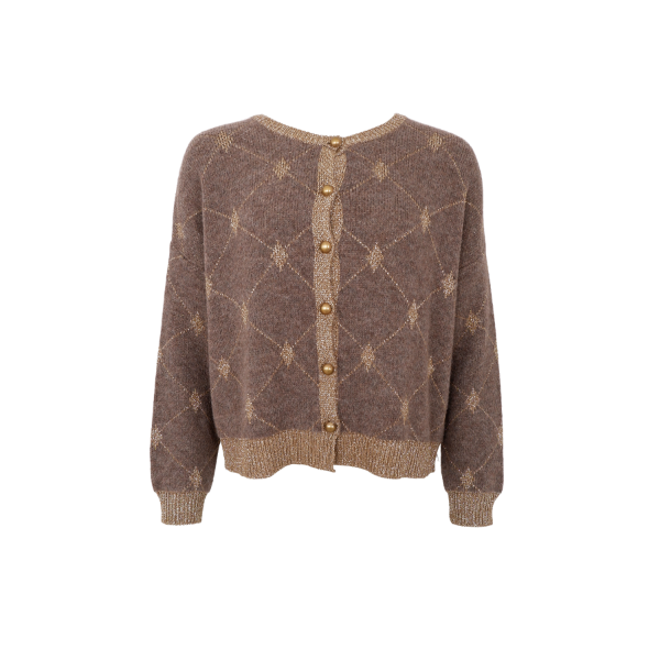 Billede af Black Colour Elva Knit Cardigan Tau