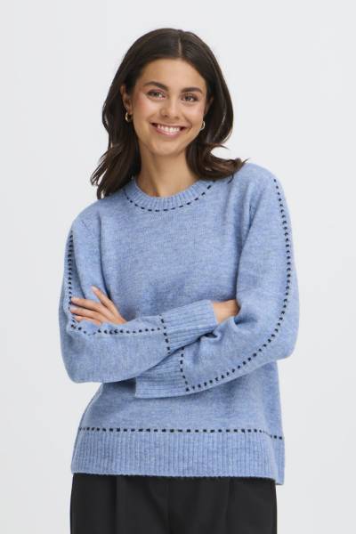 Billede af Fransa Elise Pullover Blue