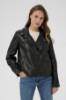 Billede af Culture Aram Leather Jacket Blk