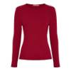 Billede af Marta Lunara LS Tee Bordeaux