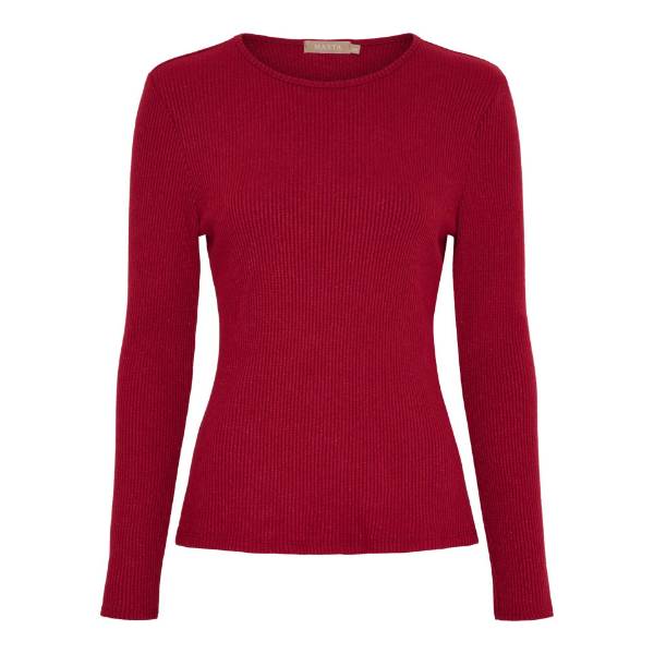 Billede af Marta Lunara LS Tee Bordeaux