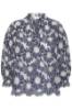 Billede af Pulz Adele Blouse Dark Sapphire